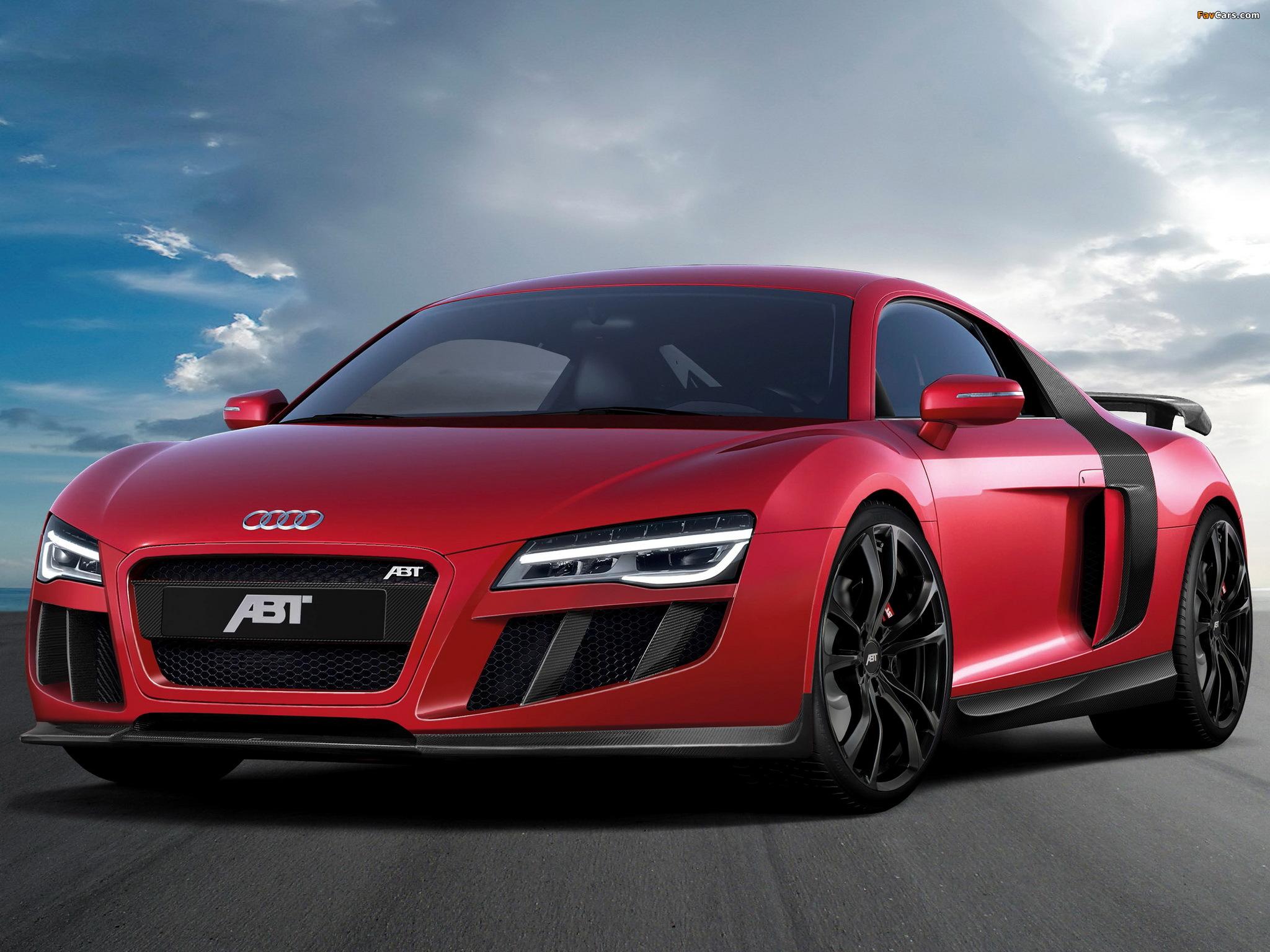 2048x1536 ABT Audi R8 V10 2013 wallpaper (2048x1536)