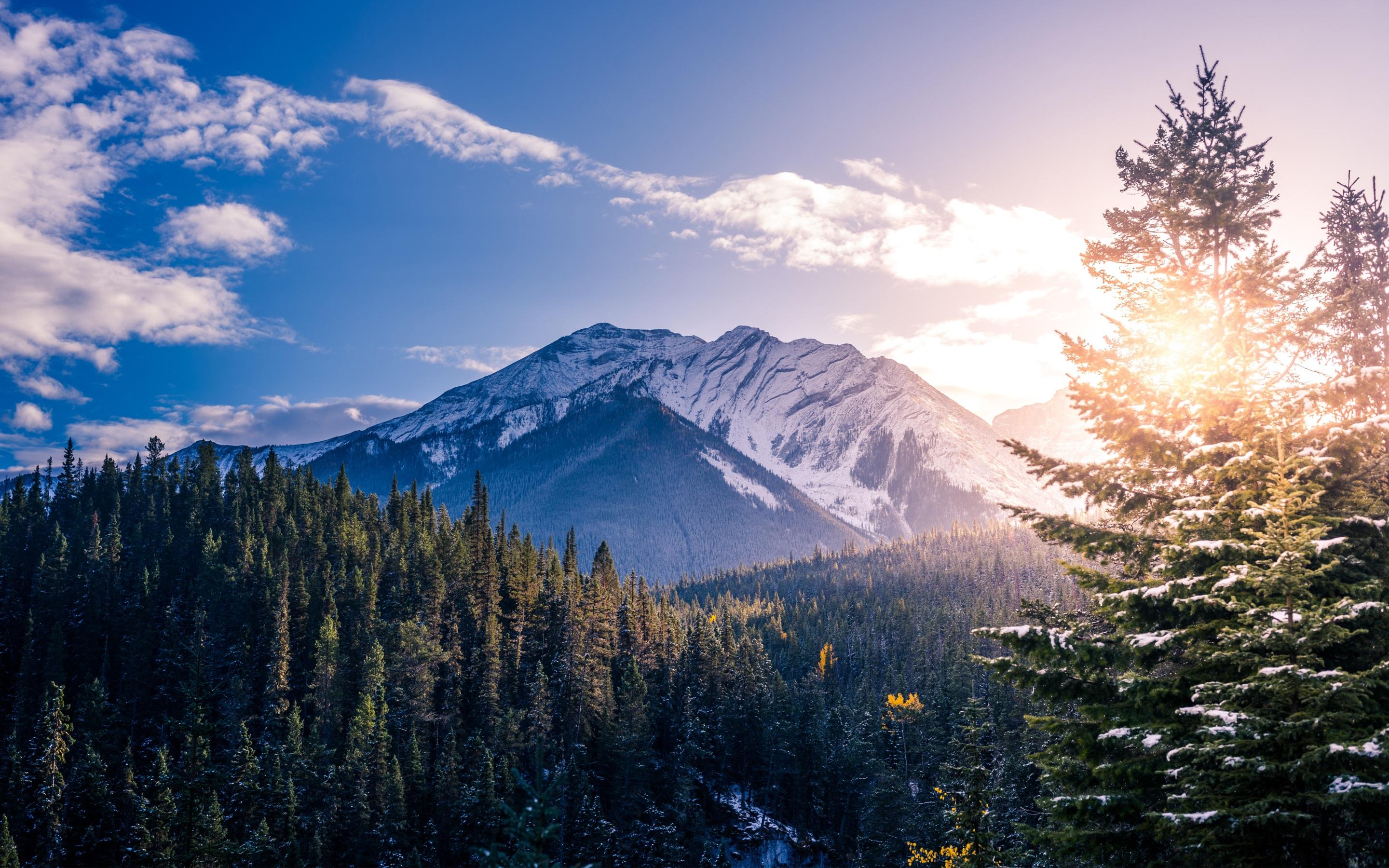 2880x1800 Wallpaper 4k Banff National Park 4K Wallpaper
