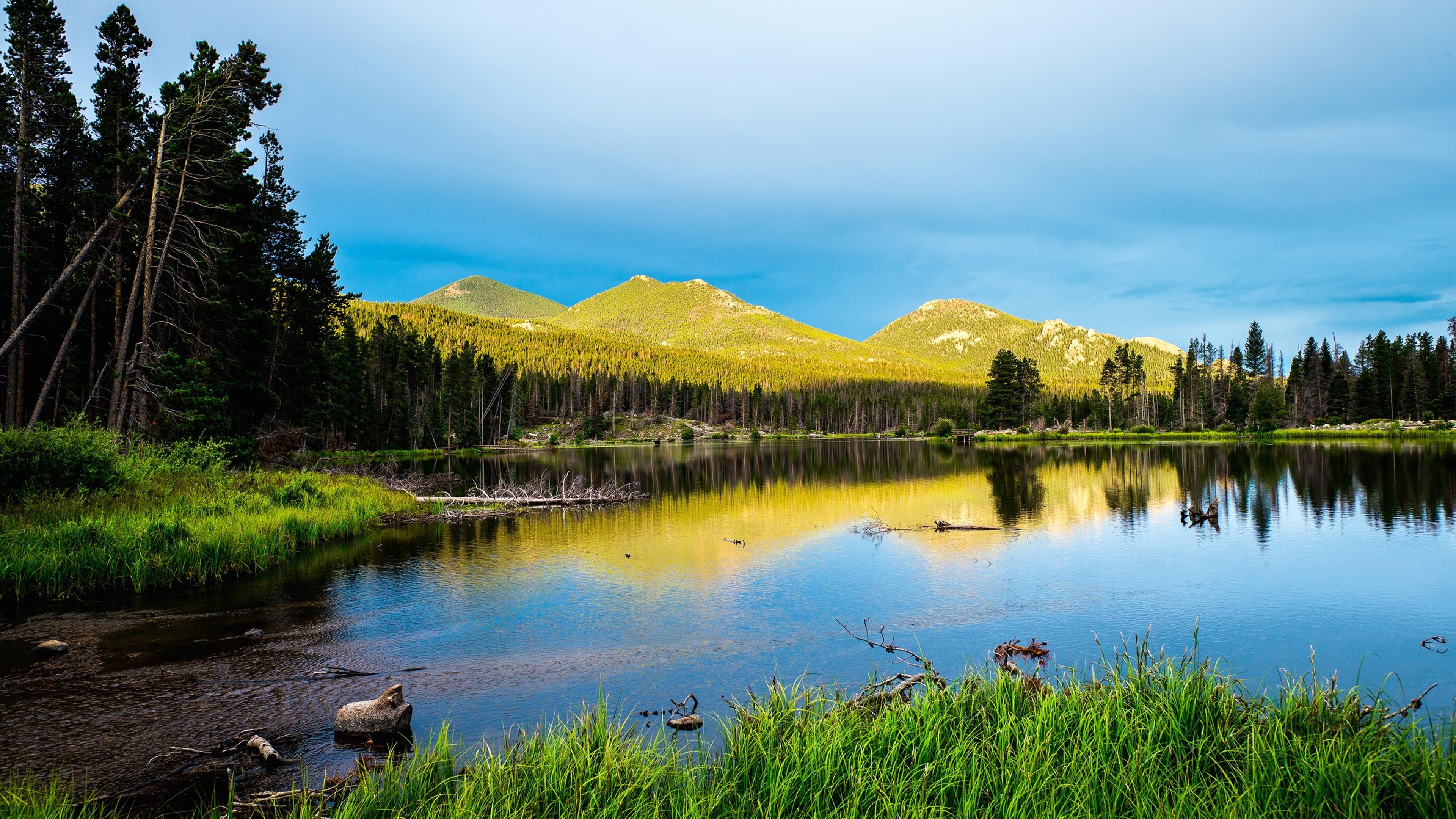3840x2160 Rocky Mountain National Park Wallpaper and Background 4K, HD, Dual Screen