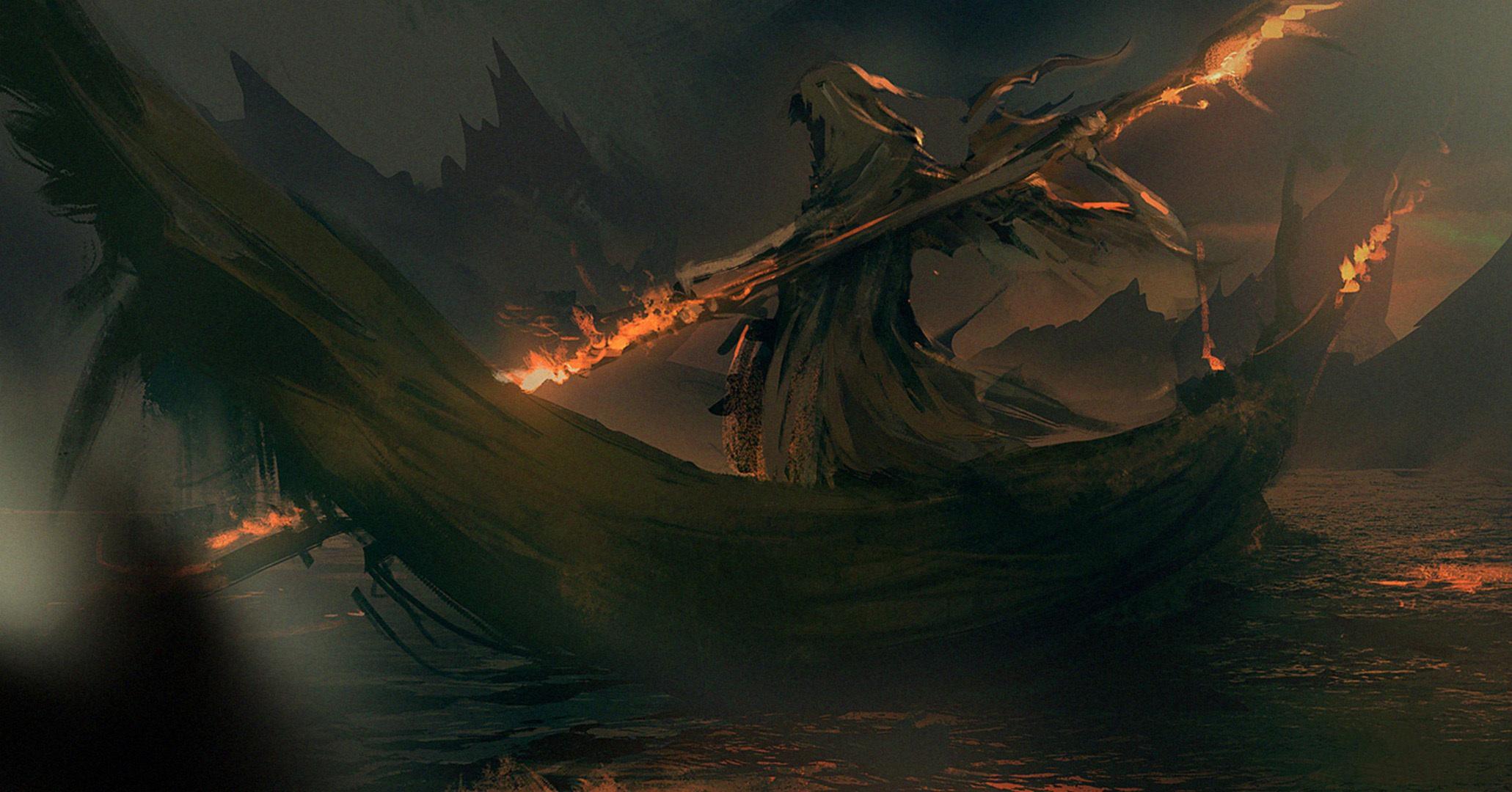 2061x1080 Charon (Mythology) HD Wallpaper and Background