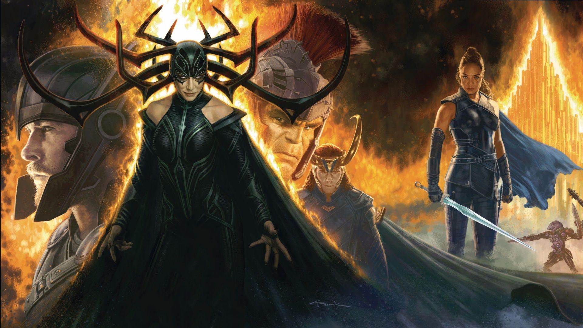 1920x1080 Desktop Wallpaper Thor: Ragnarok, 2017 Movie, Cover, 4k, Art, HD Image, Picture, Background, A3ba2d