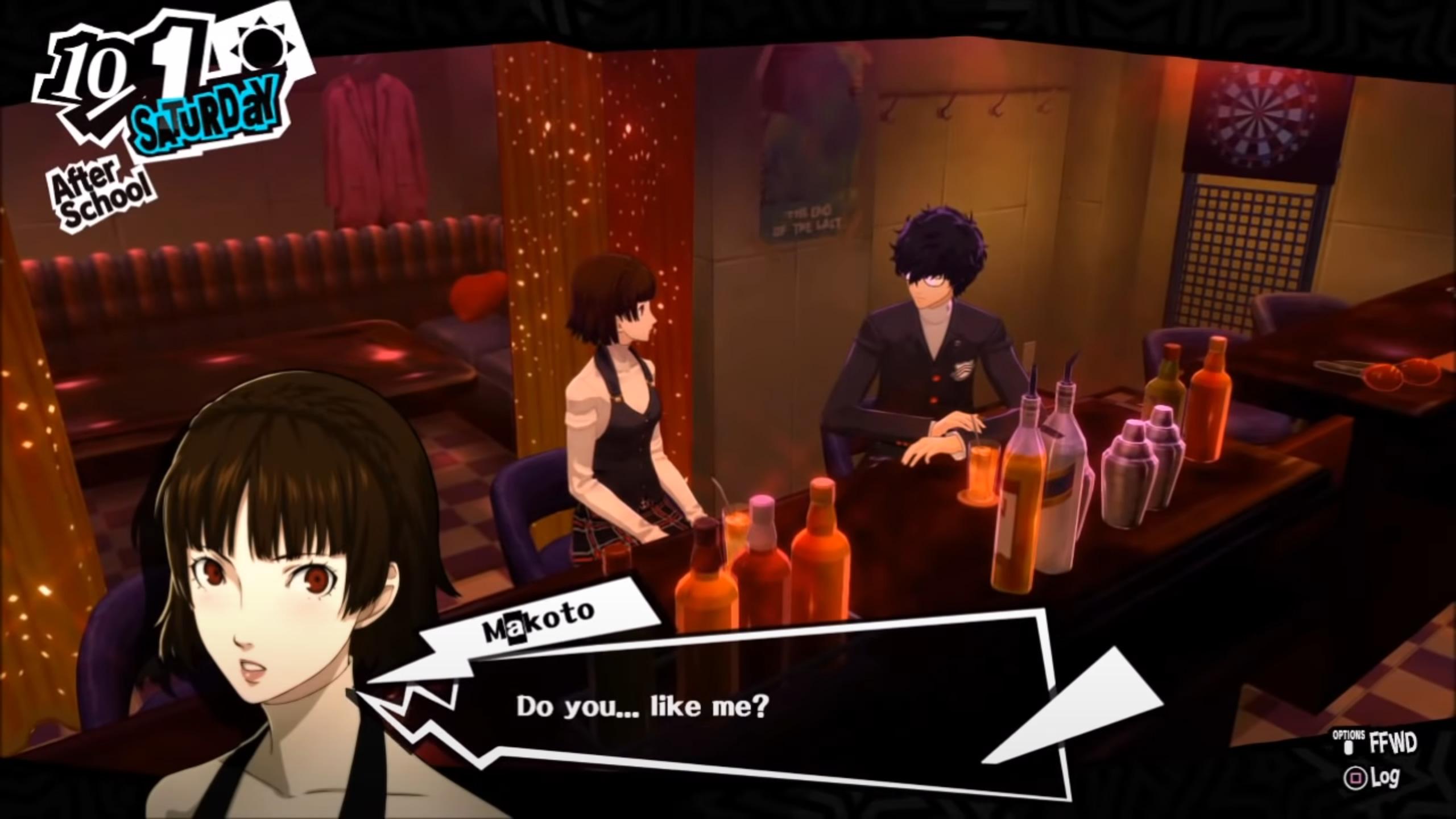 2560x1440 Persona 5 Royal Makoto confidant guide: Priestess choices, romance & gifts