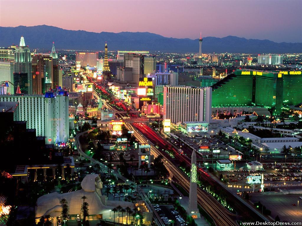 1024x768 Desktop Wallpaper Other Background Las Vegas Boulevard, Nevada
