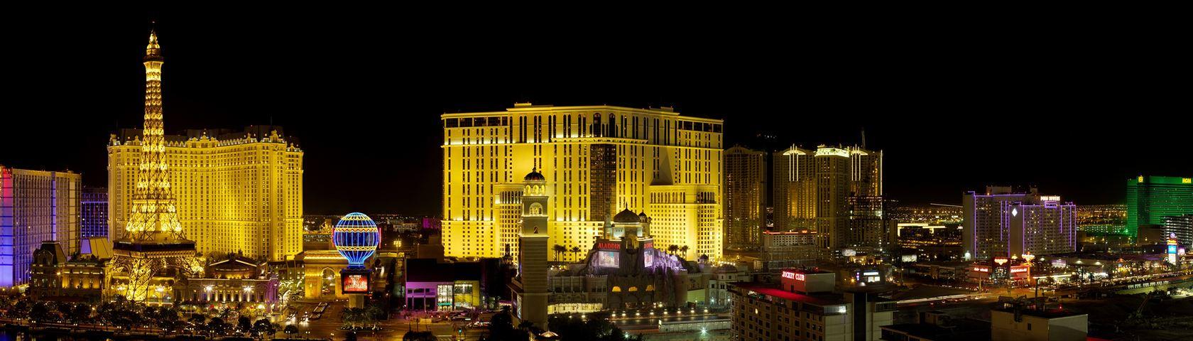 1680x480 Las Vegas Strip • Image • WallpaperFusion by Binary Fortress Software