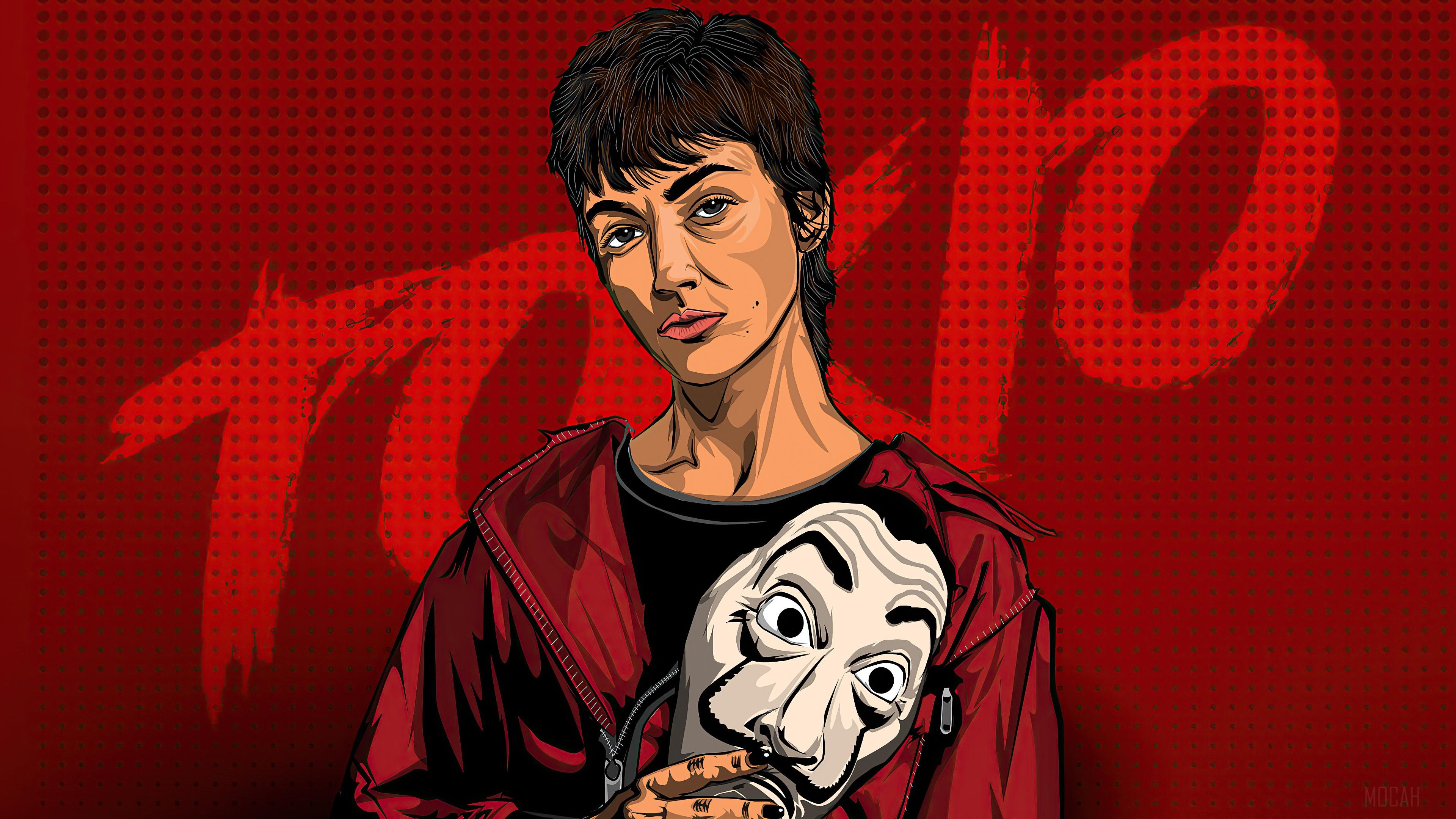 3840x2160 Tokyo In Money Heist 4k Gallery HD Wallpaper