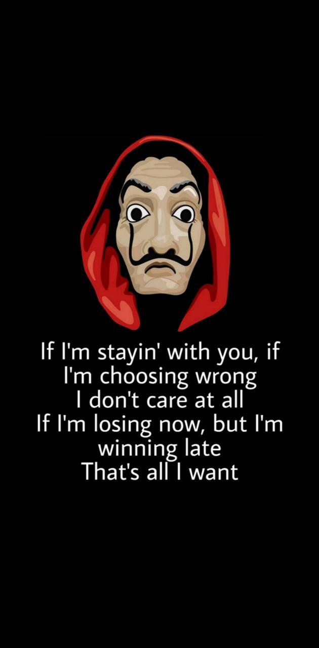630x1280 Money heist wallpaper