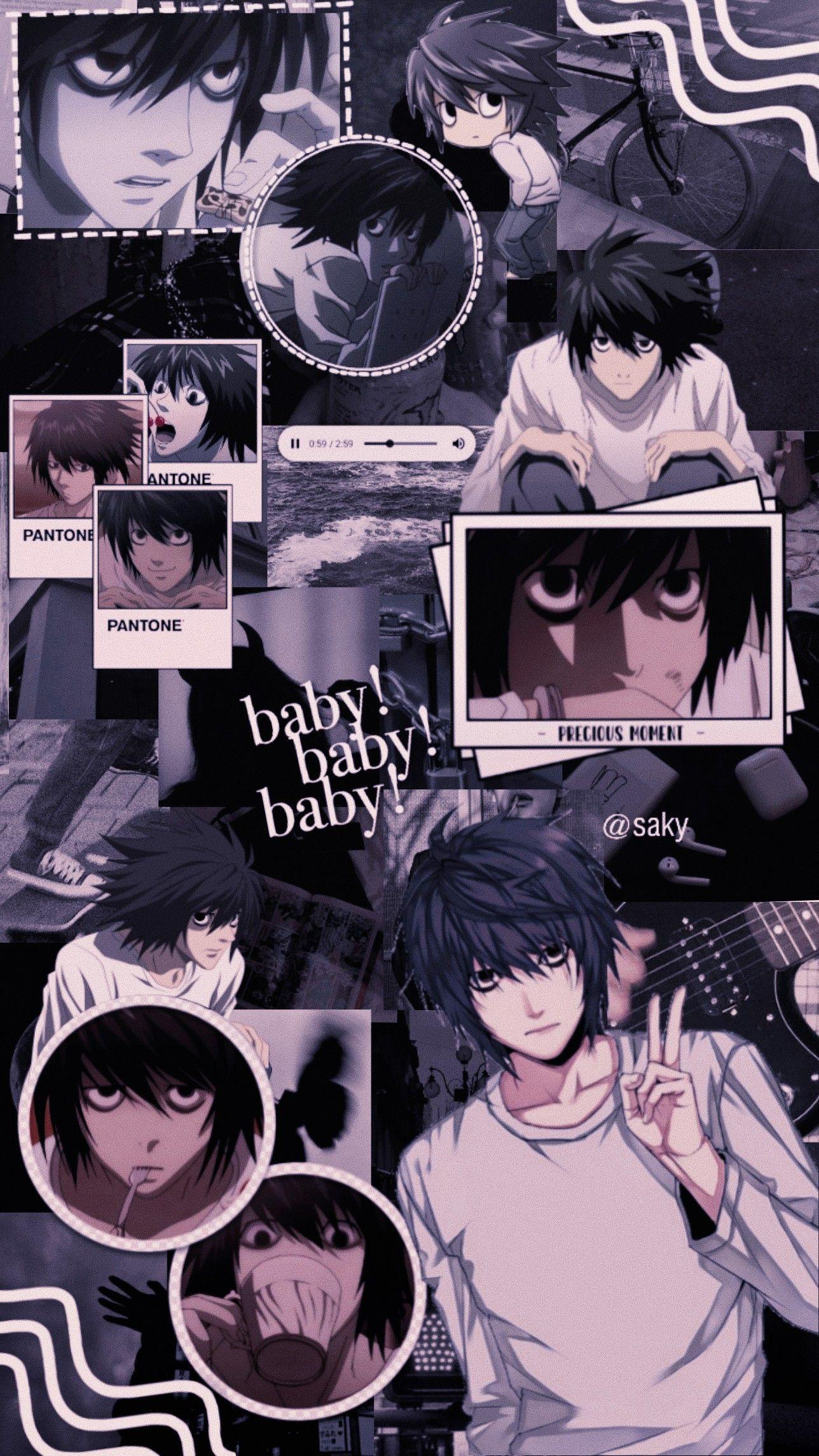 1288x2289 ⇥ L LAWLIET WALLPAPER. Fondo de pantalla de anime, Fondo de anime, Dibujos