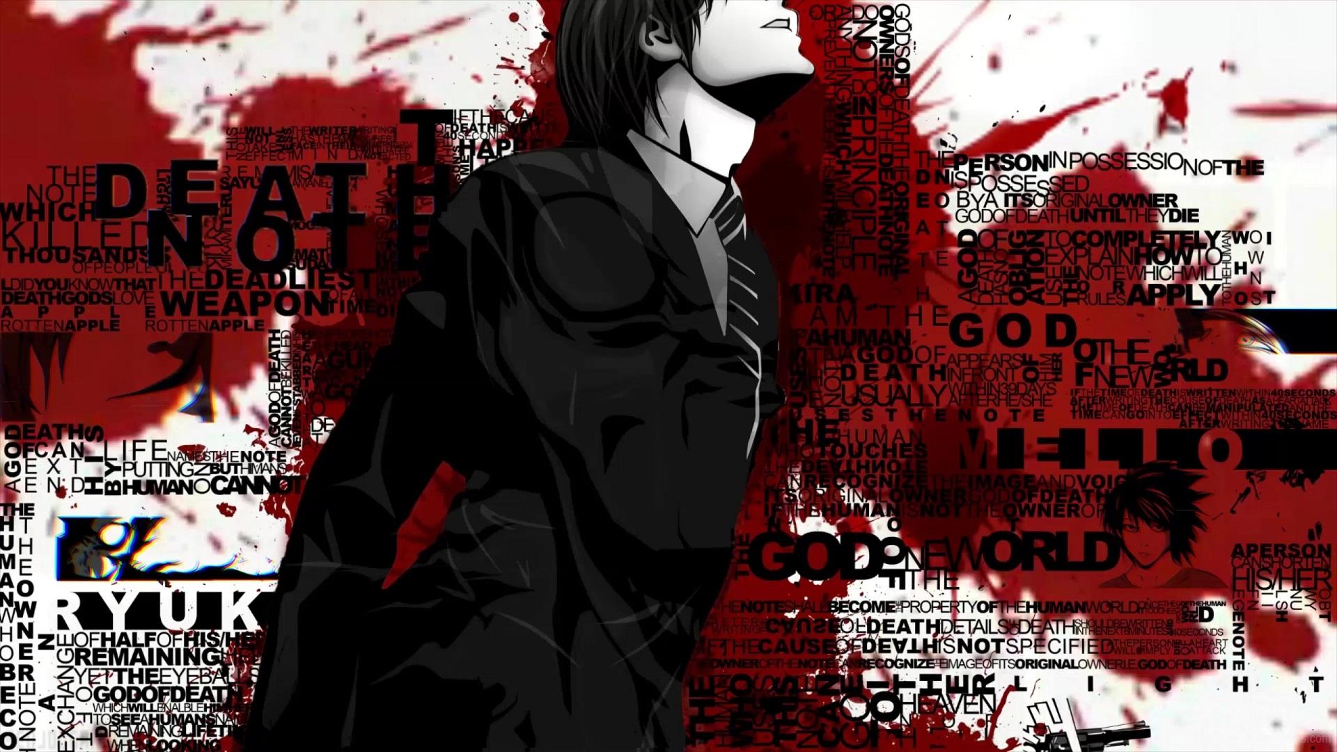 1920x1080 Light Yagami Death Note Live Wallpaper
