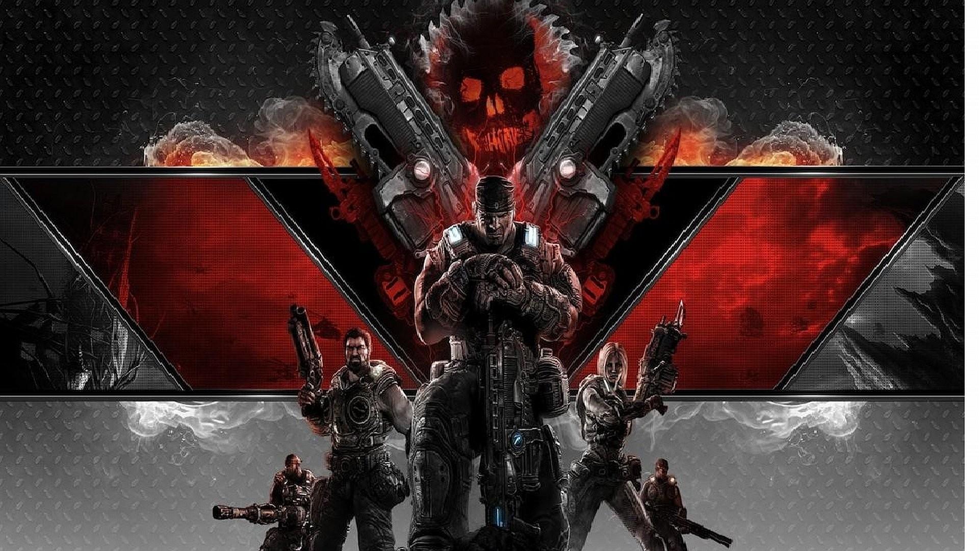 1920x1080 Gears of War Background