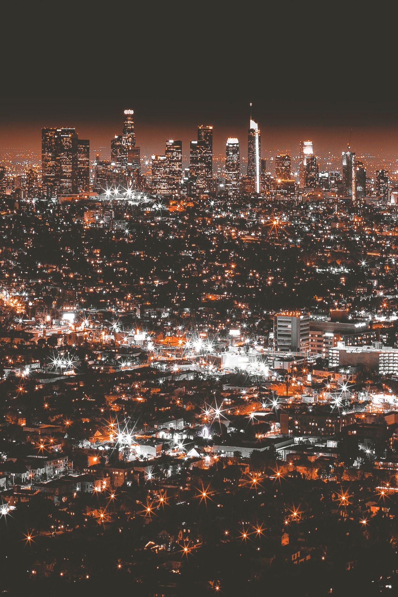 1280x1920 Night Los Angeles. Los angeles wallpaper, California wallpaper, Los angeles
