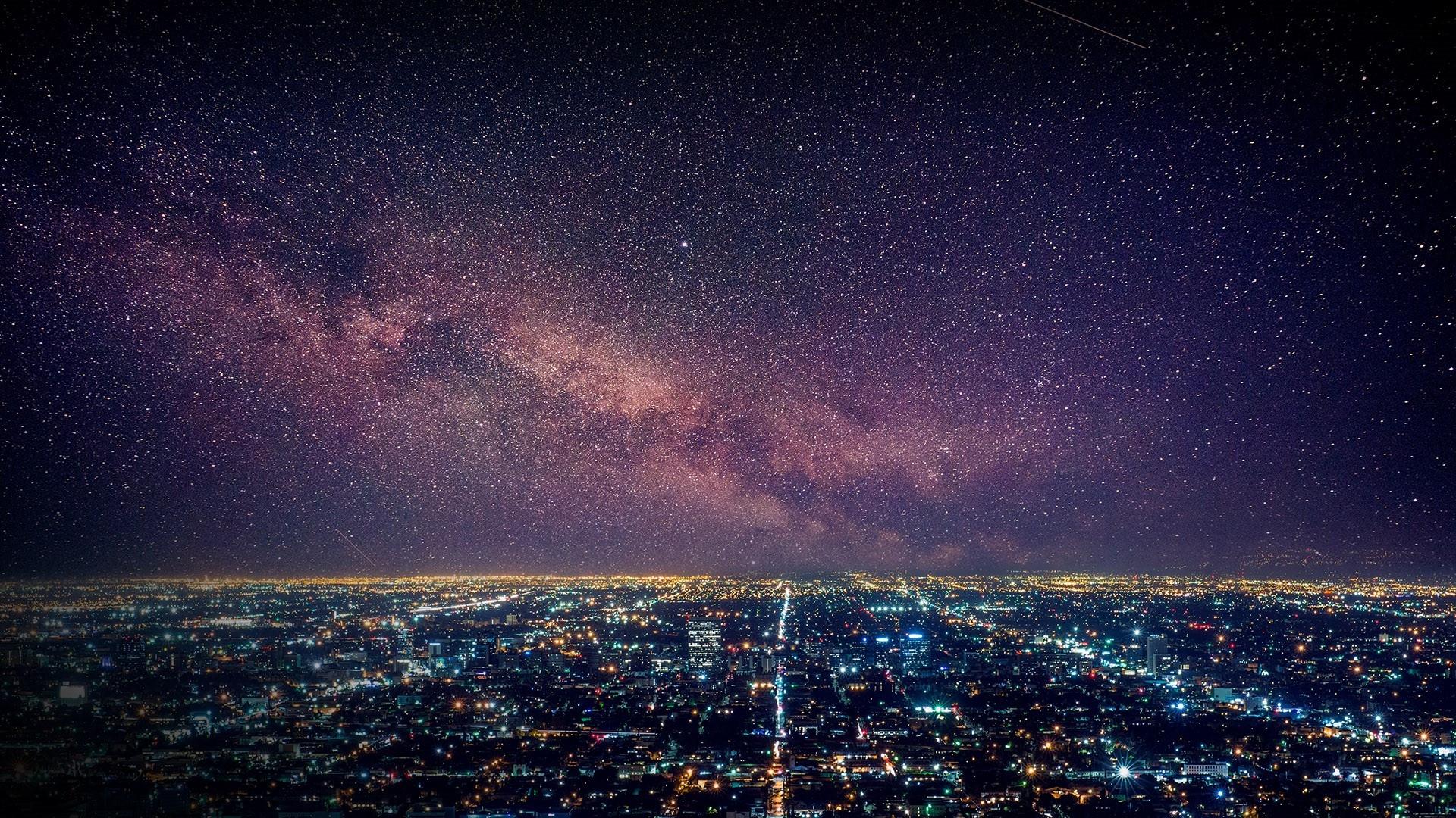 1920x1080 Los Angeles Starry Night 3840x21602021 Resolution Wallpaper, HD City 4K Wallpaper, Image, Photo and Background