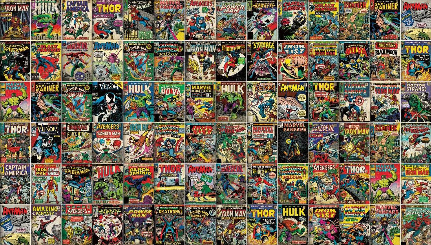 1488x844 Marvel Comic Cover Wallpaper Mural