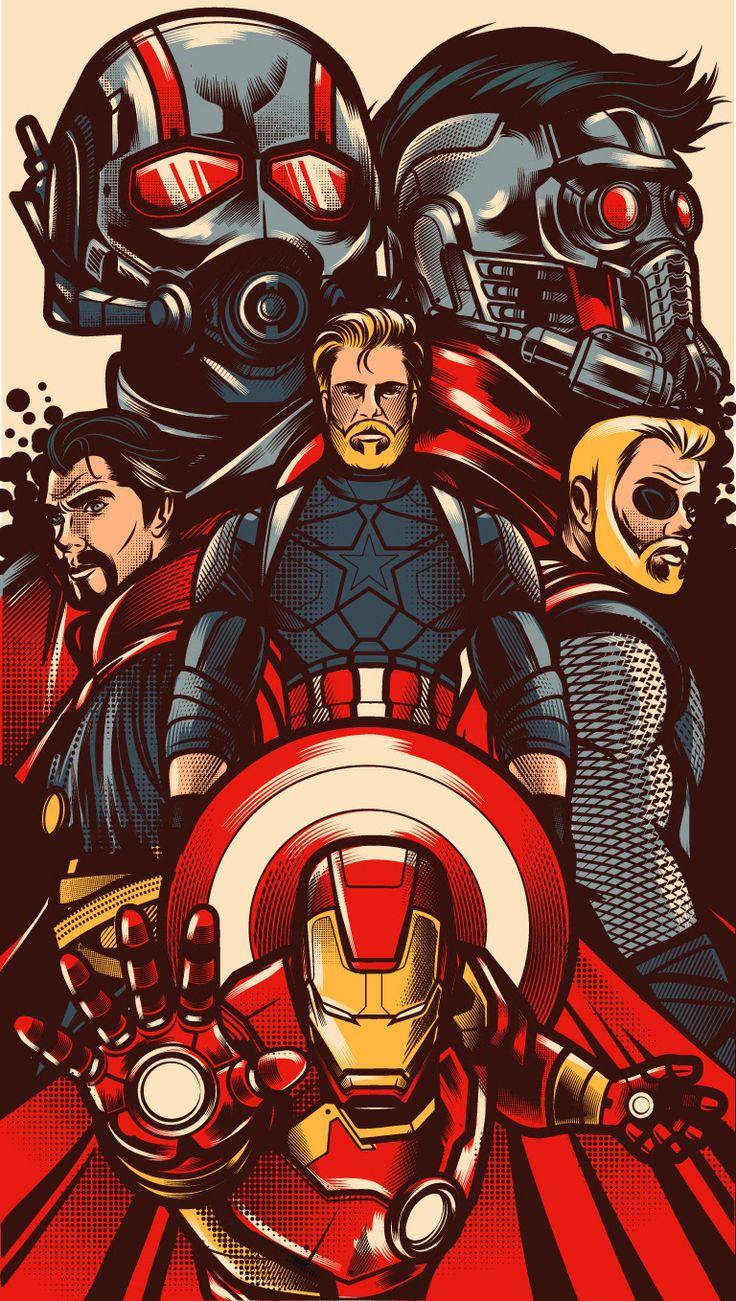 736x1301 Marvel comics Phone Wallpaper