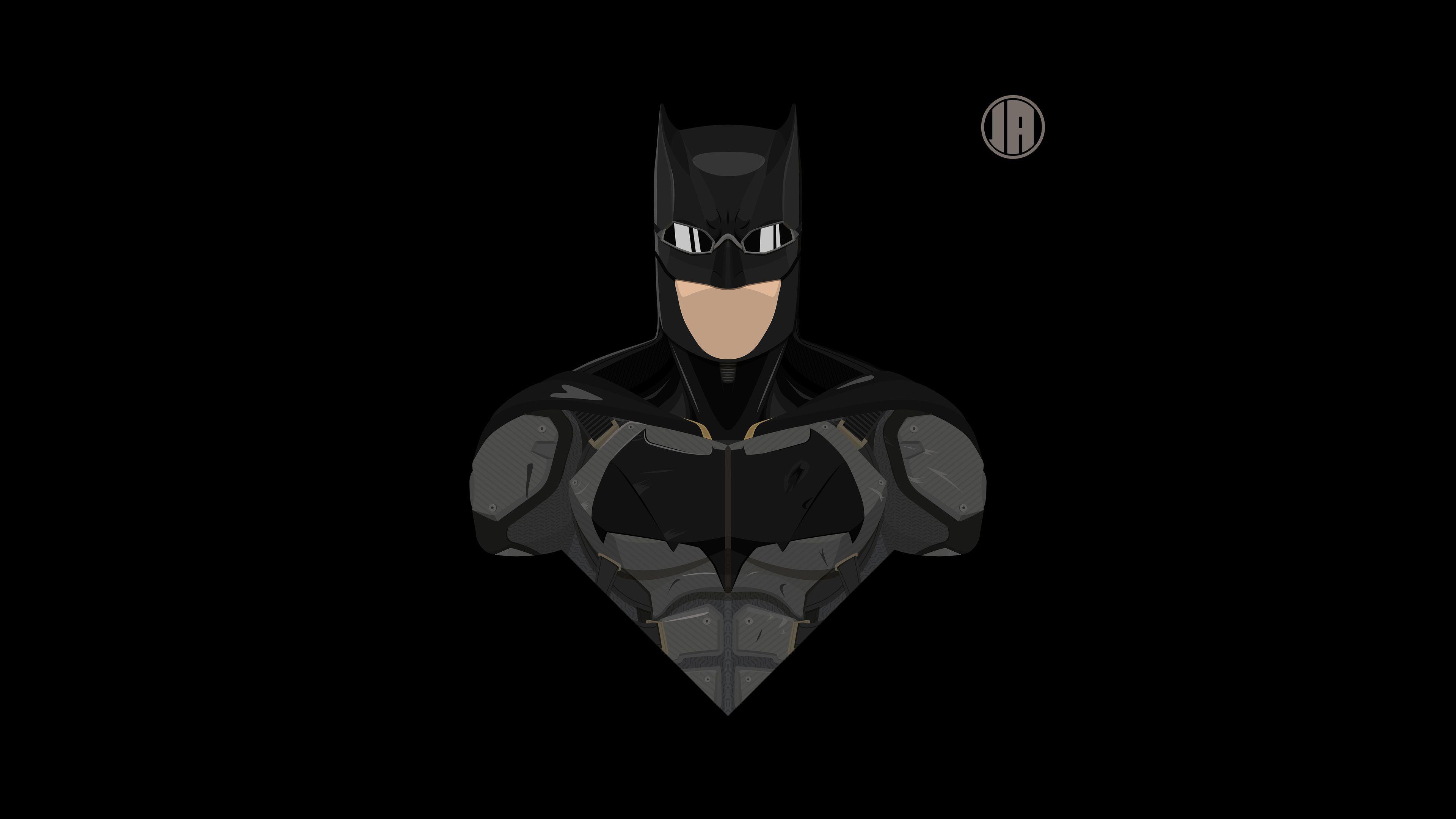 3840x2160 Batman DCEU Tactical Suit Minimalism 8k Superheroes Wallpaper, Minimalism Wallpaper, Hd Wall. Batman Wallpaper, Deadpool Logo Wallpaper, Marvel Comics Wallpaper