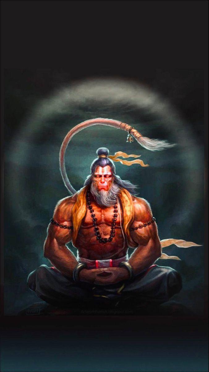 676x1200 Lord Hanuman ji. Warriors wallpaper, God illustrations, Shri ram photo