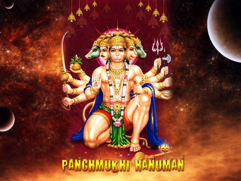 1024x768 Hanuman Wallpaper