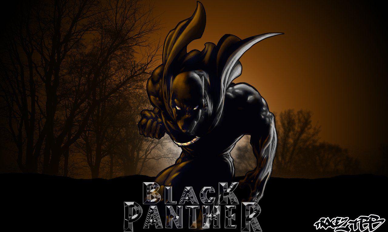1280x768 Marvel black panther wallpaper