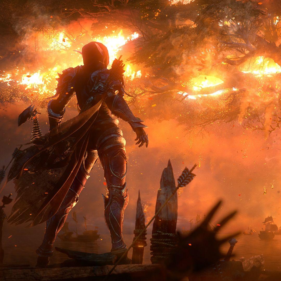 1080x1080 Sylvanas Burning Teldrassil. World of warcraft, Warcraft, Sylvanas windrunner
