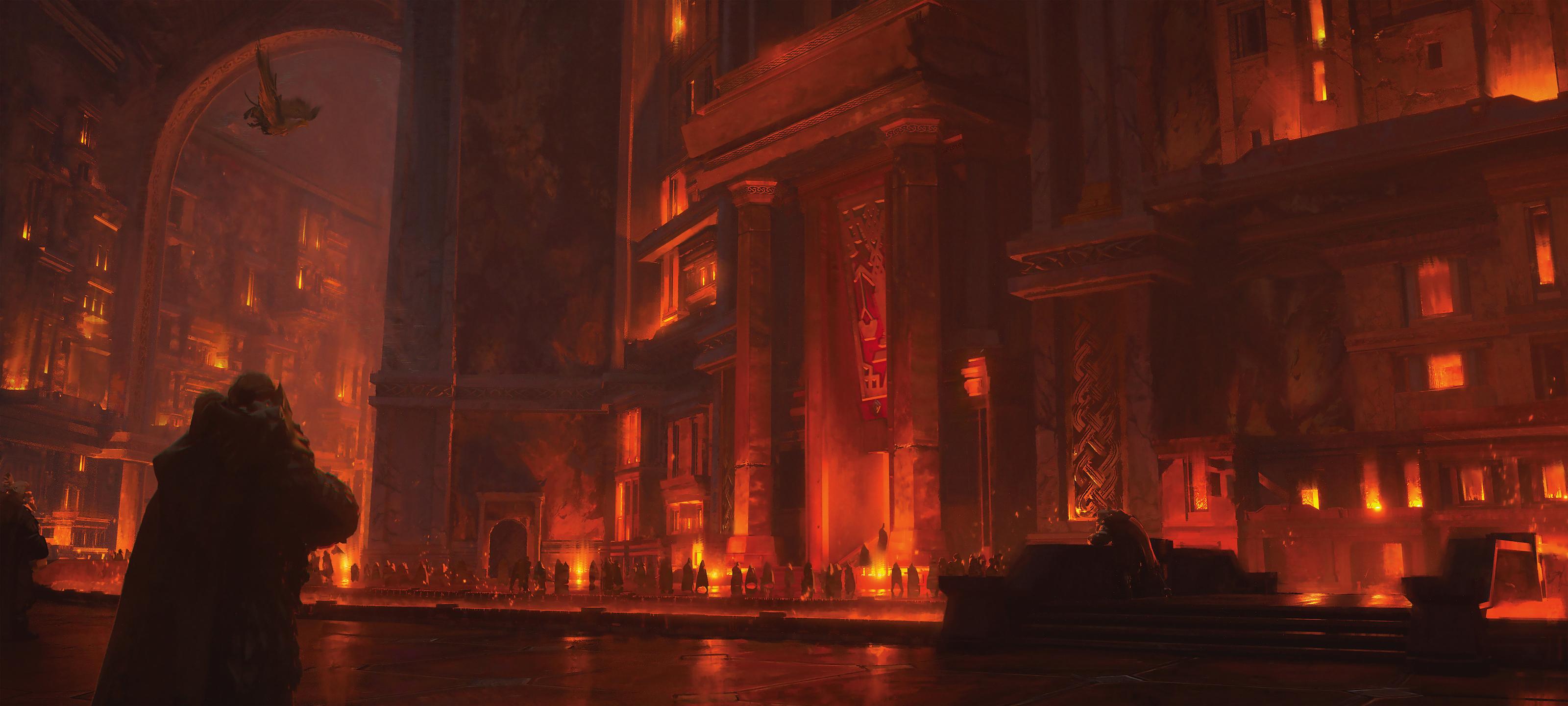3200x1440 Anyone else's desktop wallpaper is sylvanas in front of burning teldrassil? Discussion of Warcraft Forums
