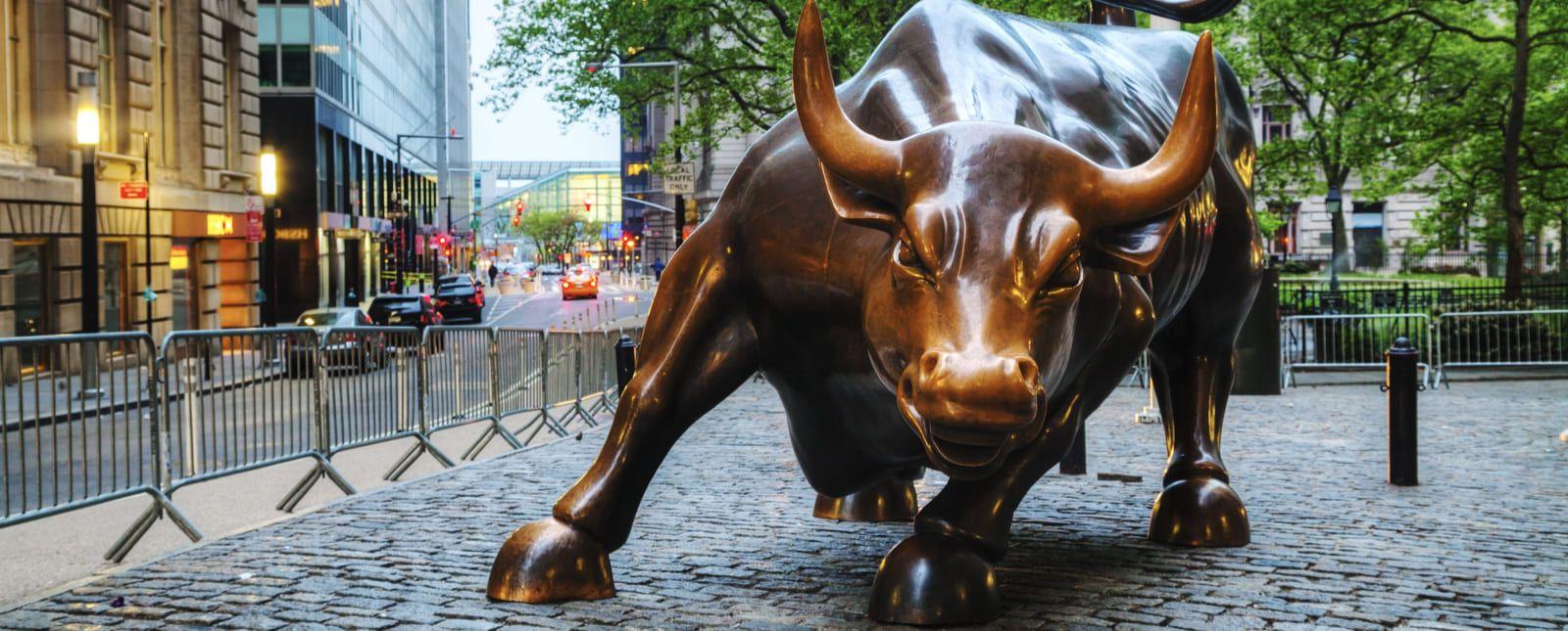 1600x645 Man Slashes The Wall Street 'Charging Bull'. Antifa Or Biblical Re Enactment?