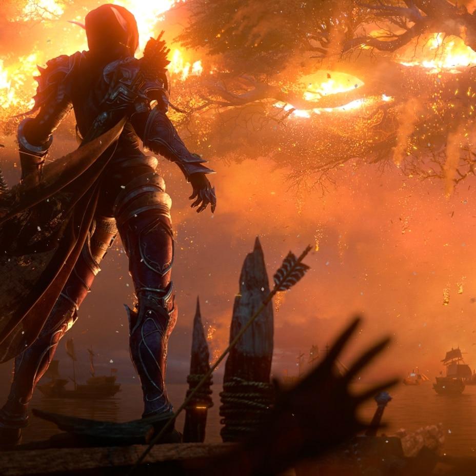 928x928 World of Warcraft of Teldrassil
