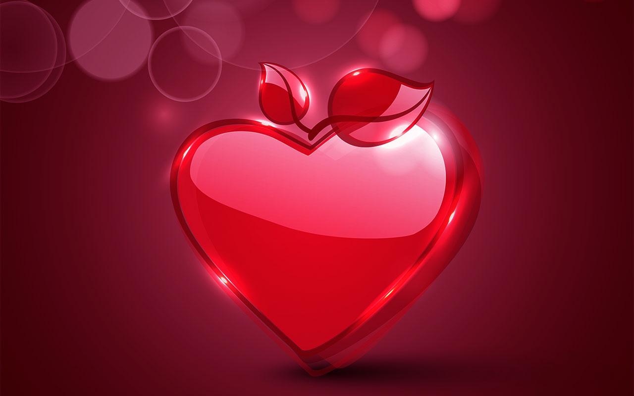 1280x800 Free Valentine's Day Background Image