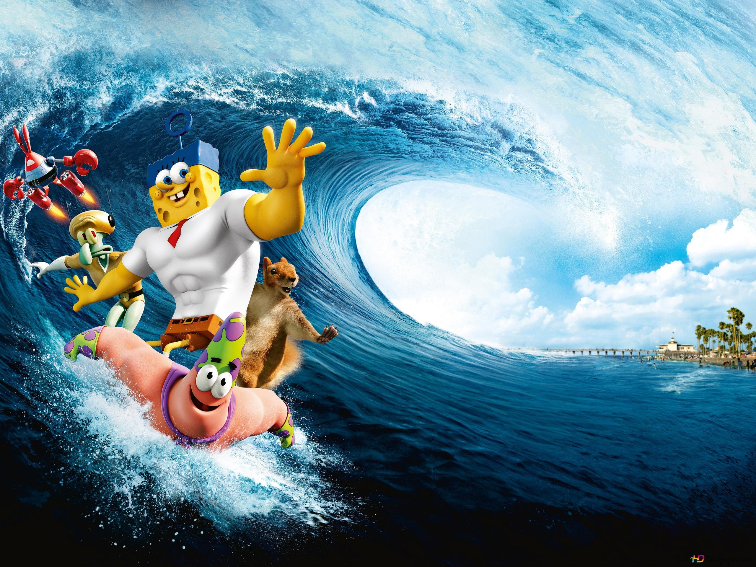 2560x1920 The Spongebob Squarepants movie 4K wallpaper download