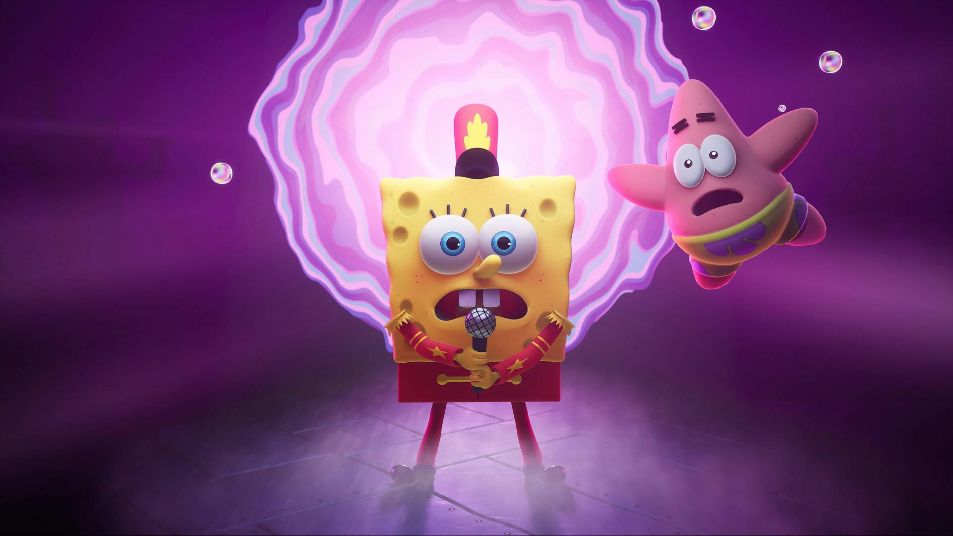 1920x1080 Download Singing Spongebob And Patrick Desktop Wallpaper