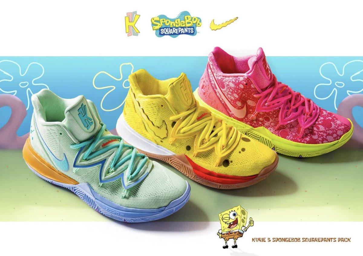 1200x848 ShoePalace.com в Twitter: „NIKE KYRIE 5 'SPONGEBOB SQUAREPANTS' BASKETBALL SHOE �