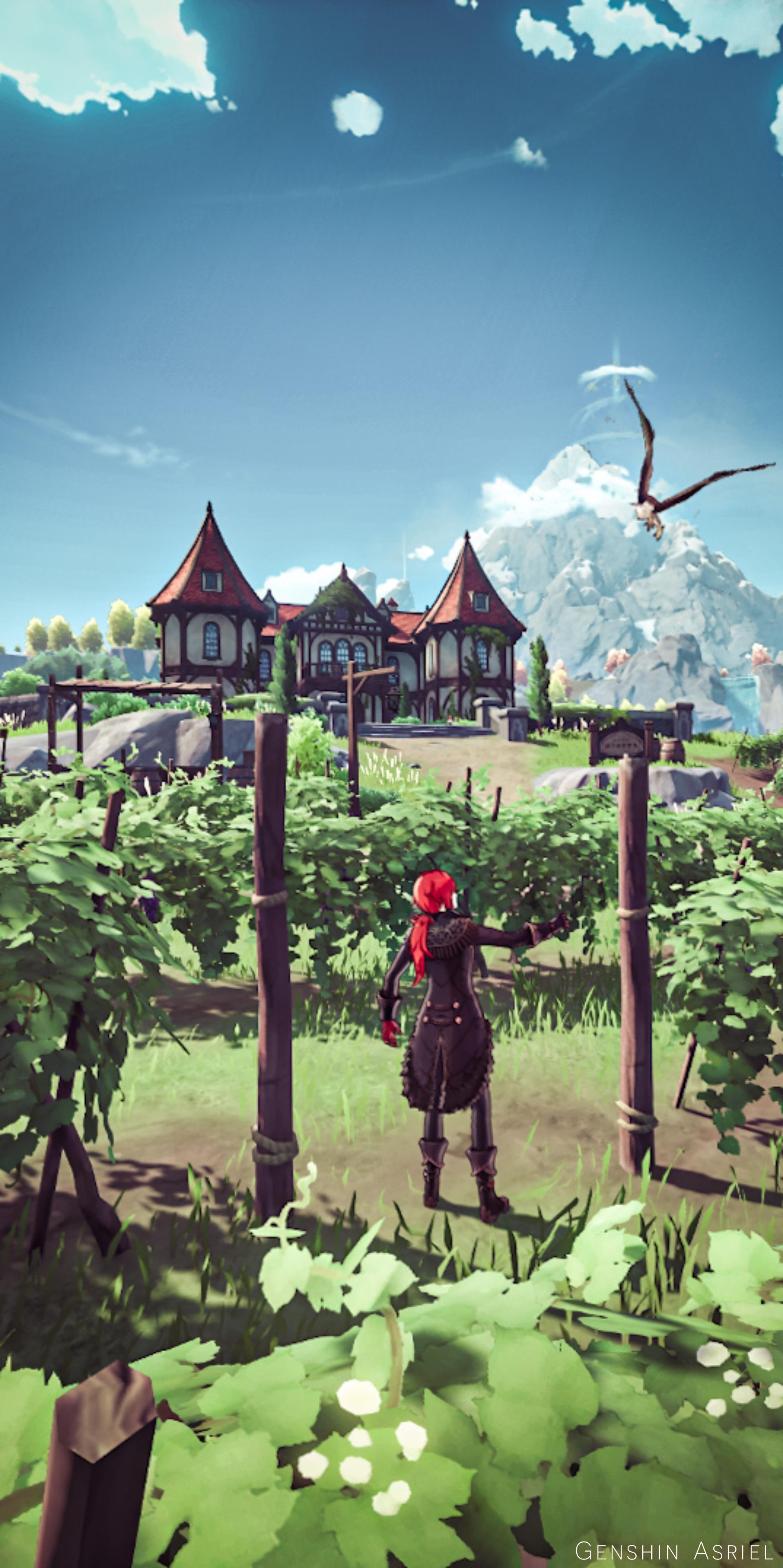 1920x3842 Mondstadt Scenery (Part 1) : R Genshin_Impact