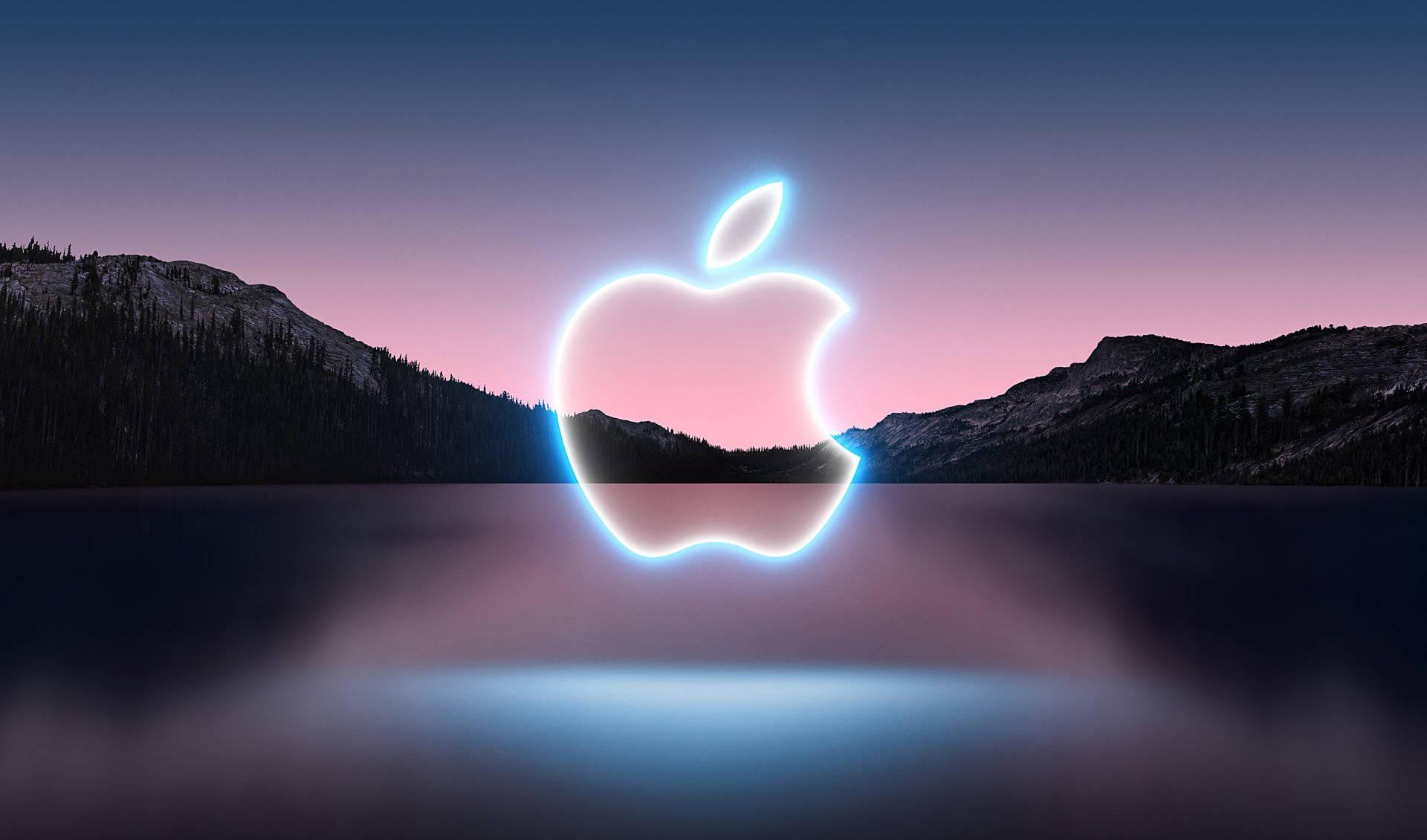 1920x1131 Download Apple Logo Mountain Wallpaper