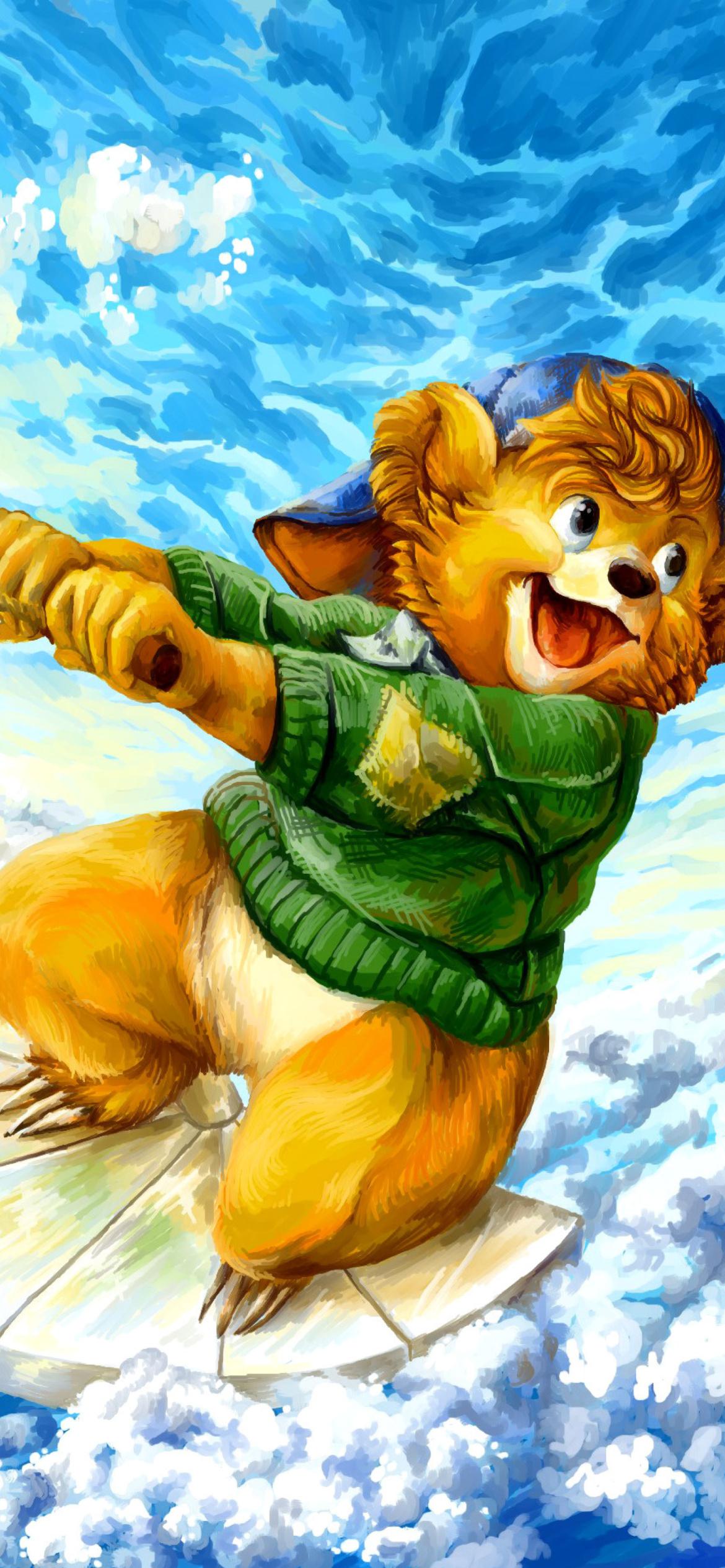 1170x2532 Talespin Wallpaper for iPhone 11