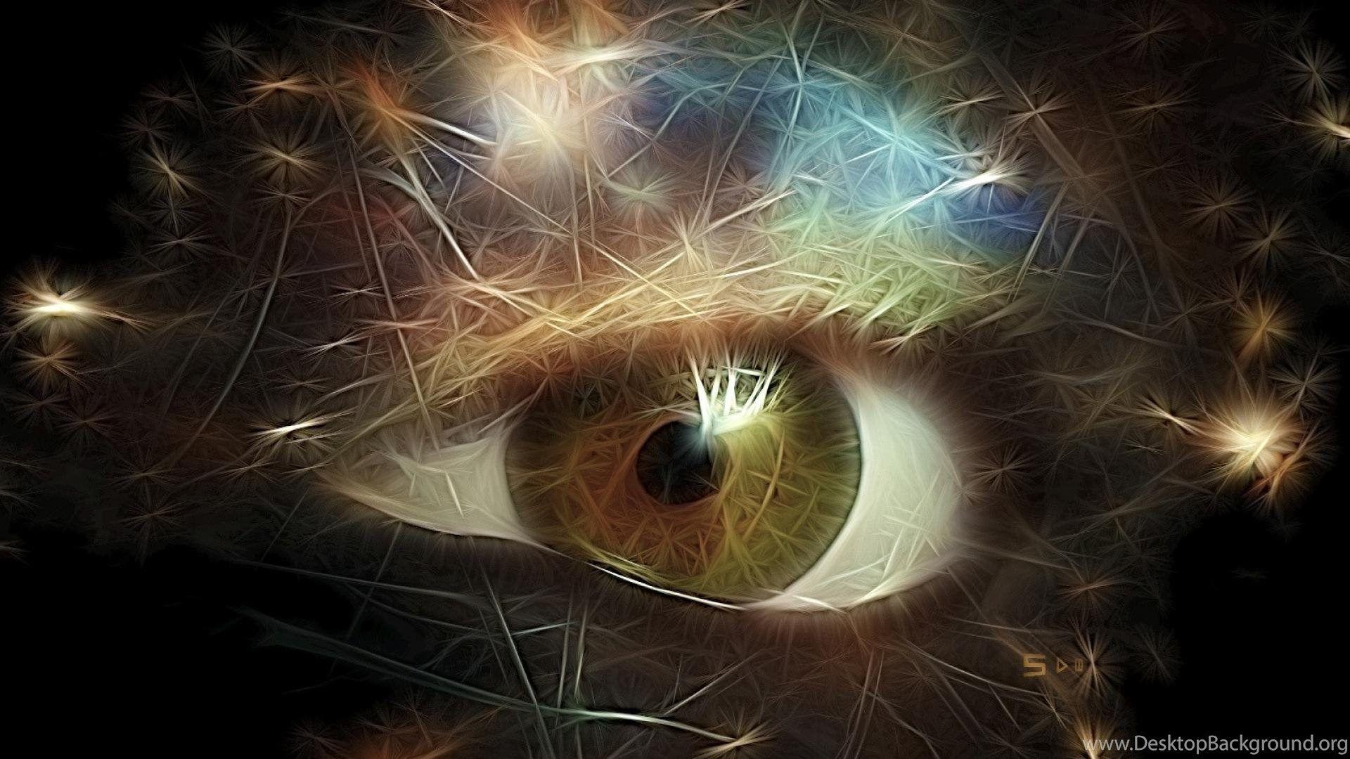 1920x1080 Galaxies Art Galaxy Quest Artwork All seeing Eye Wallpaper Desktop
