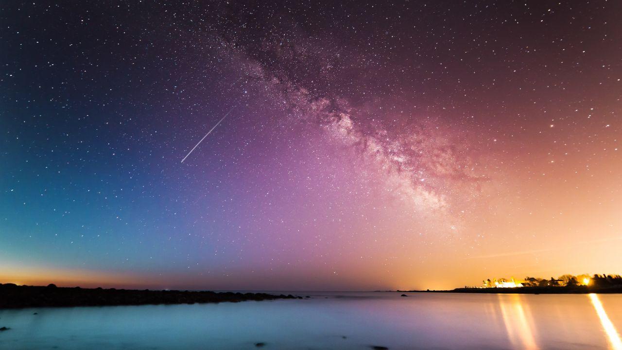 1280x720 Wallpaper Starry sky, Colorful, Milky Way, Night, HD, 5K, Nature
