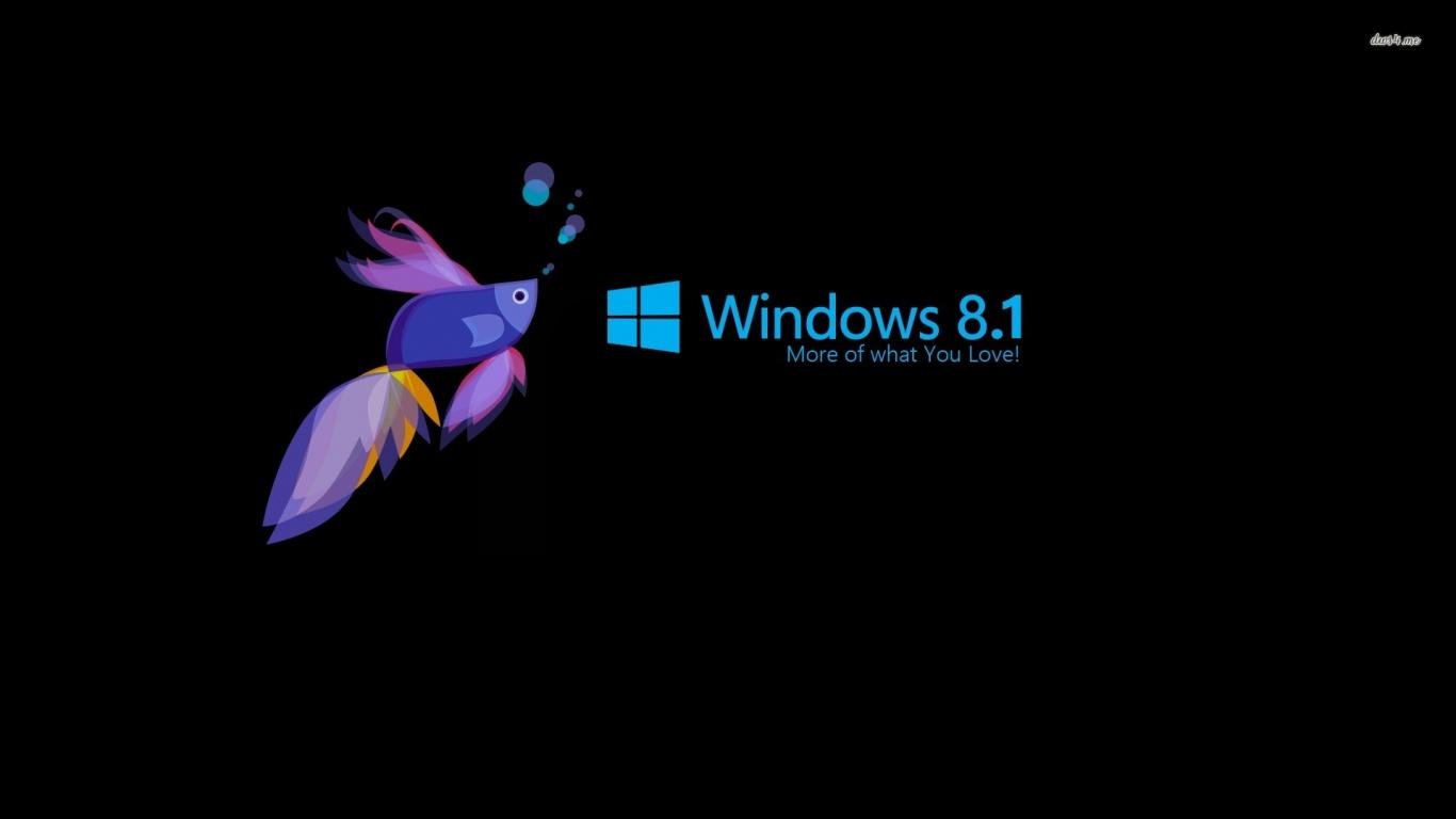 1366x768 Windows 8.1 desktop PC and Mac wallpaper