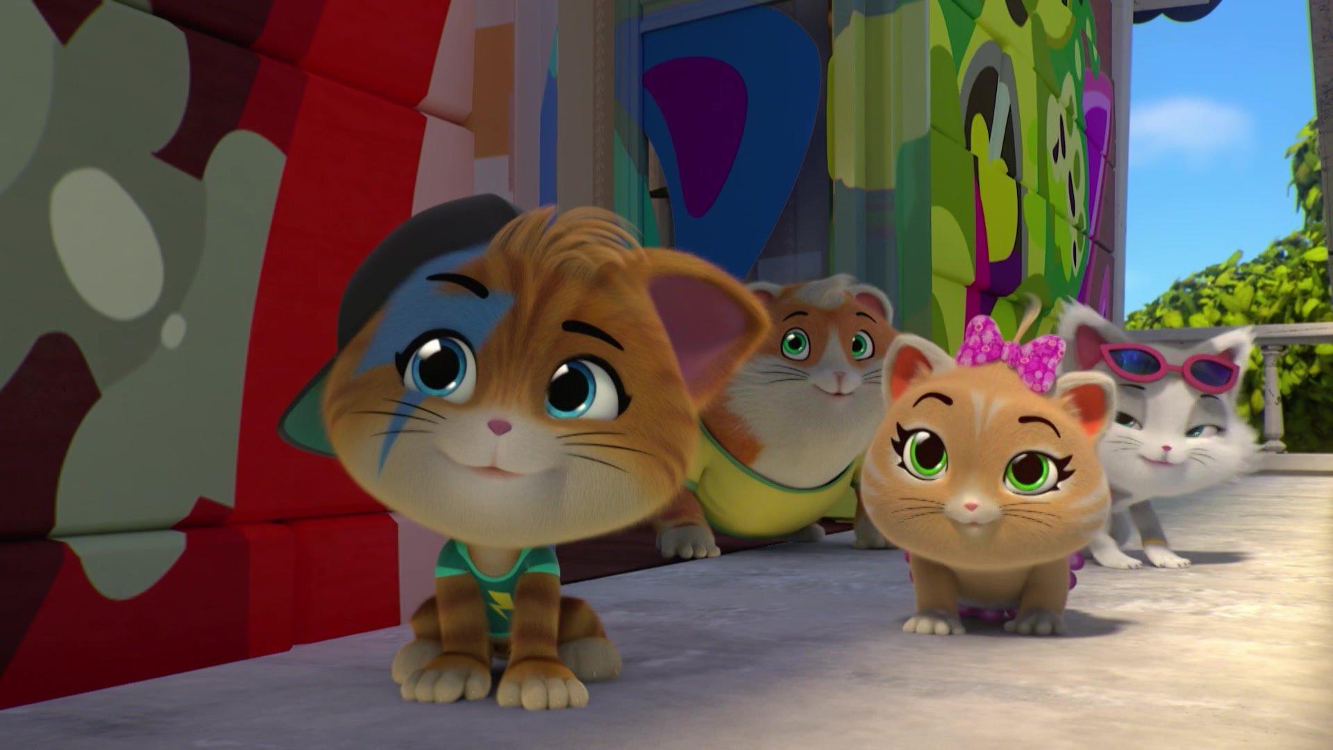 1920x1080 Cats. S2:E1. A Cat Tastic Work Of Art!