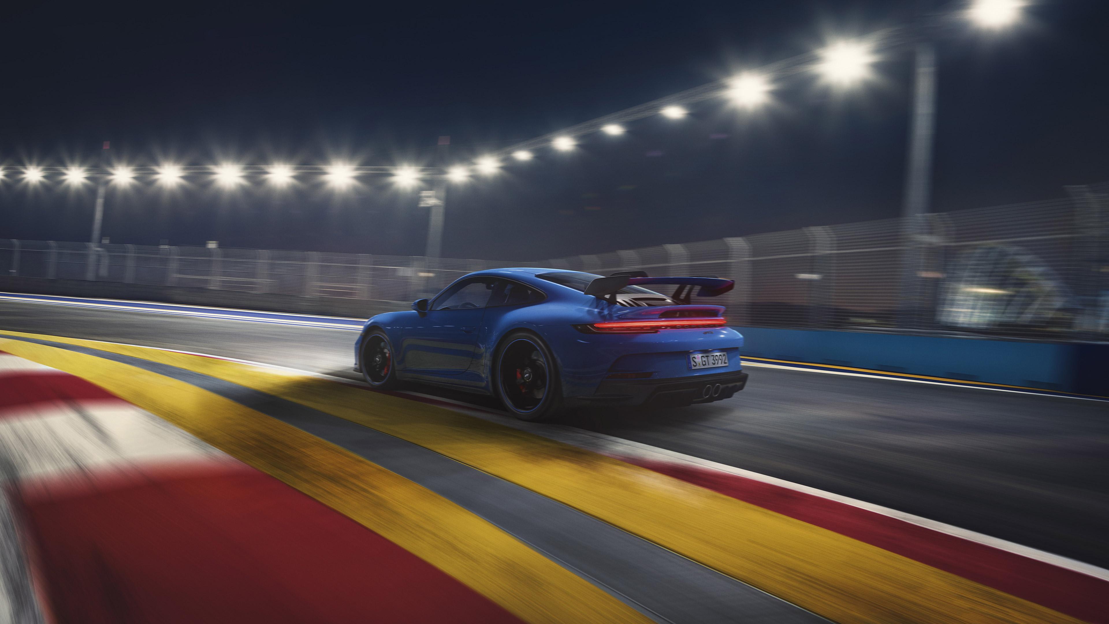 3840x2160 Porsche 911 GT3 4K, Porsche, Sport Car, Car, Blue Car, Porsche 911 Gallery HD Wallpaper