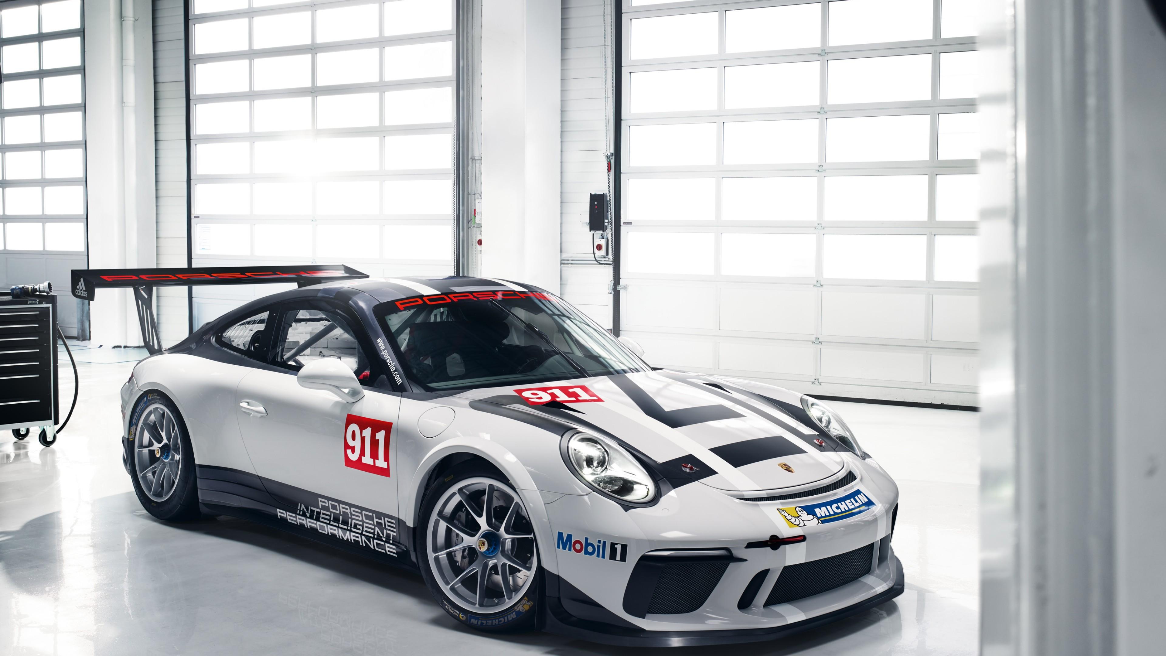 3840x2160 Wallpaper Porsche 911 GT3 Cup, racing, paris auto show Cars & Bikes