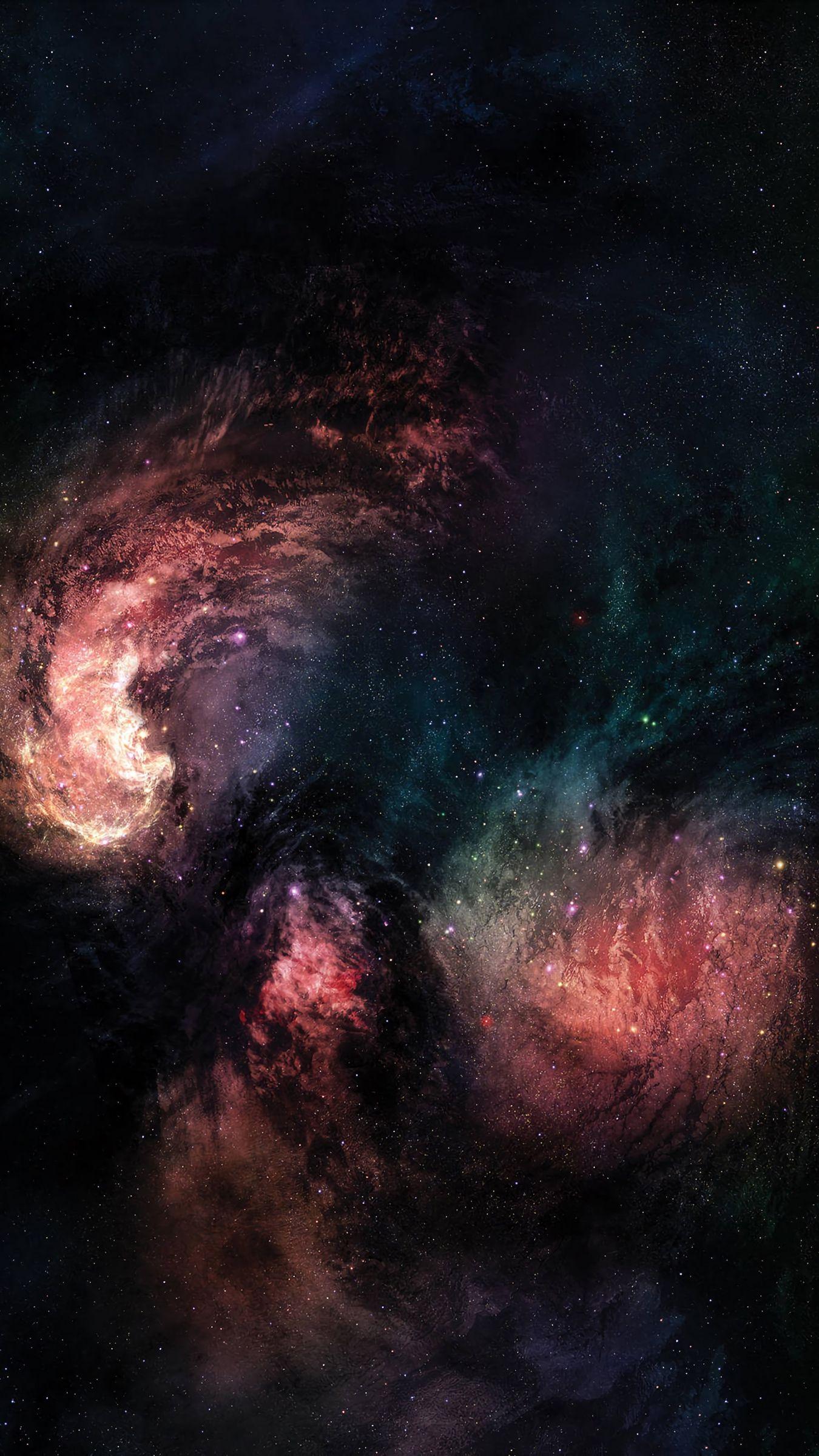 1350x2400 Download wallpaper 1350x2400 galaxy, universe, starry sky, stars