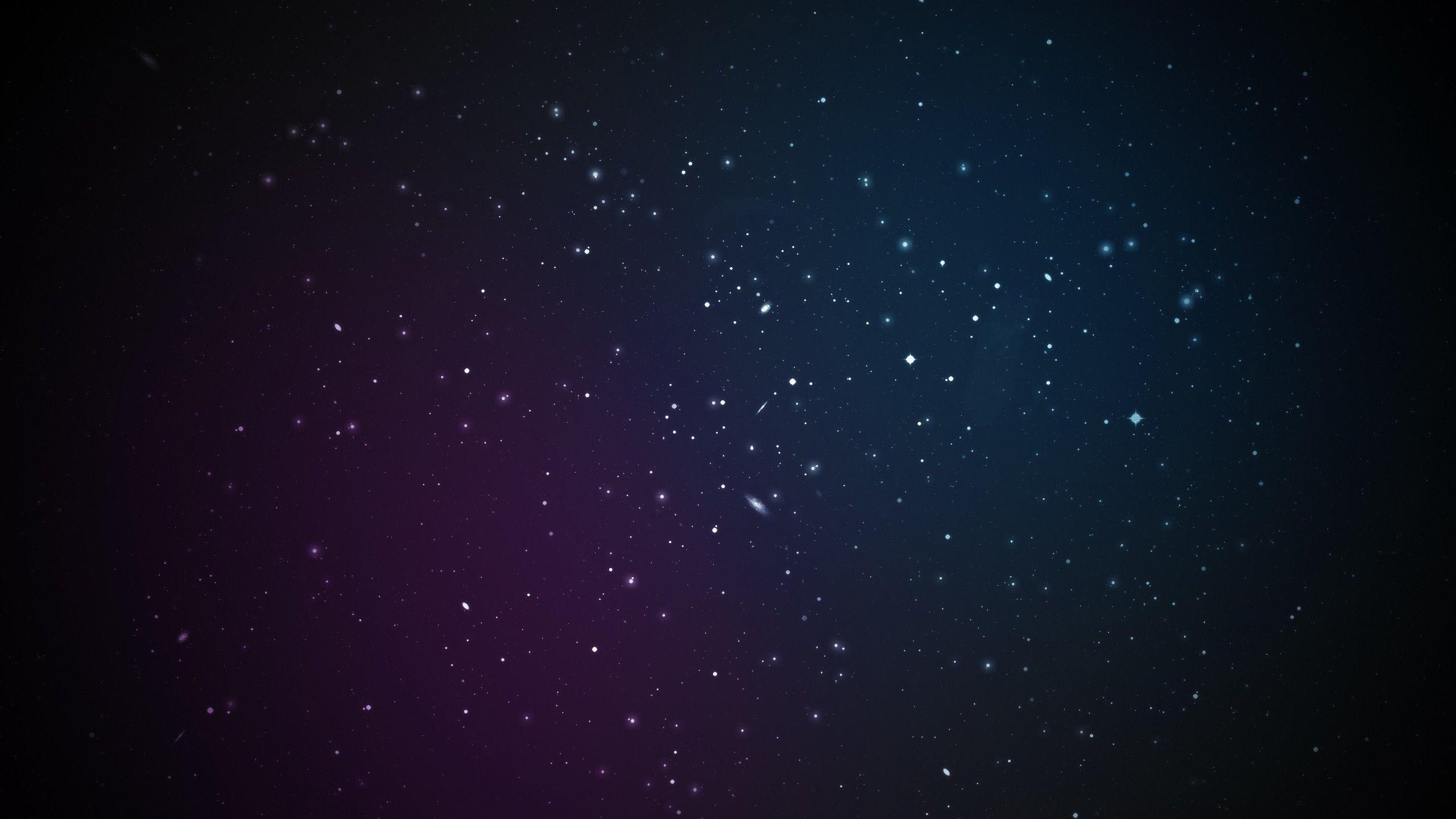 2560x1440 galaxy starry night background HD wallpaper cool image 4k high