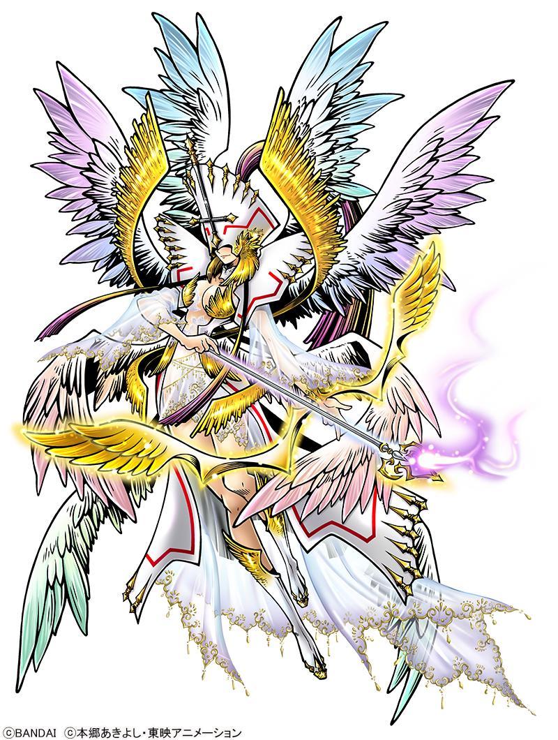 800x1060 Angewomon X Profile, Large art for her & Tailmon, Plus ReArise at 1 Million. With the Will // Digimon Forums