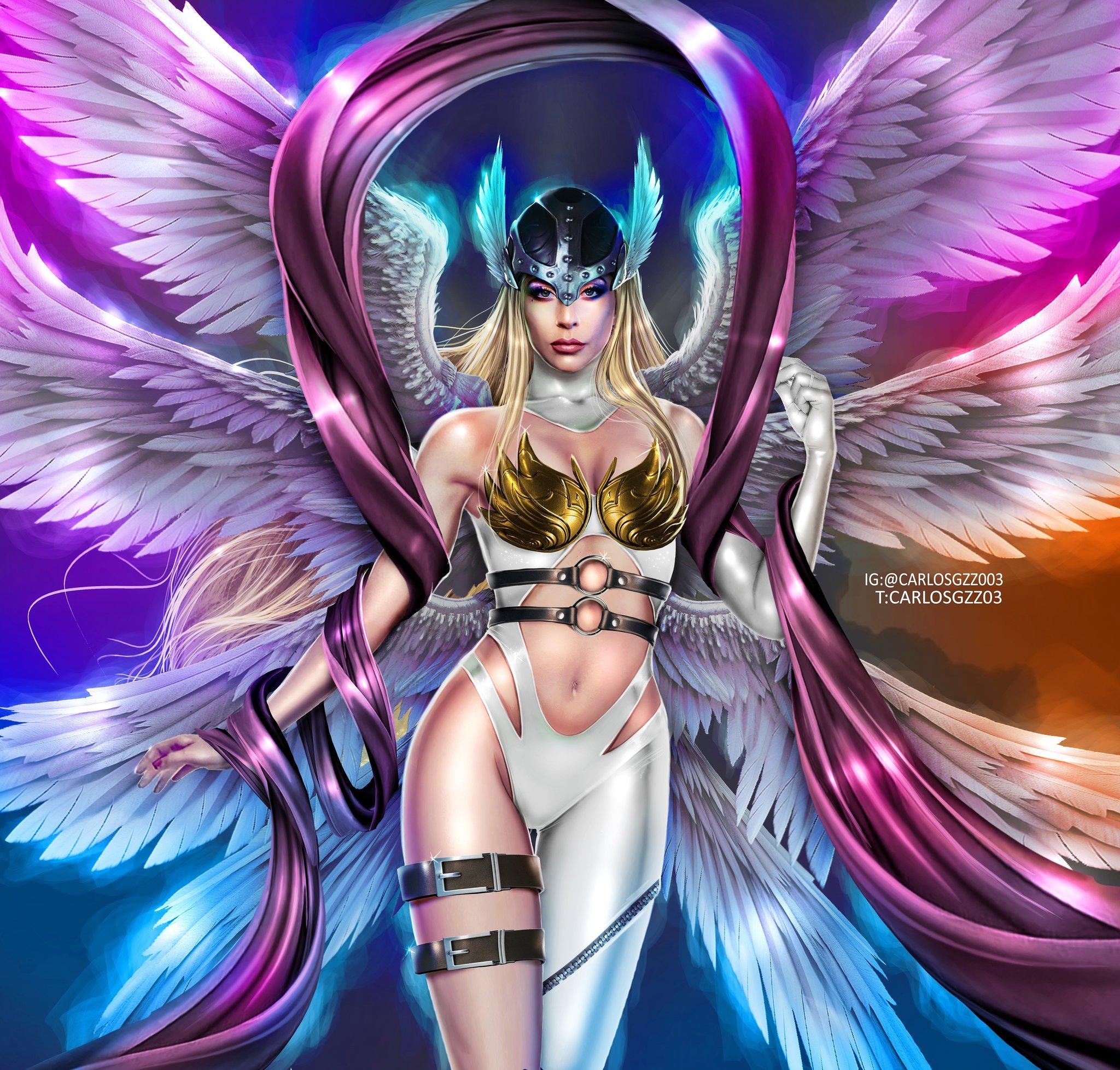 2048x1957 Carlos Gzz GAGA x ANGEWOMON