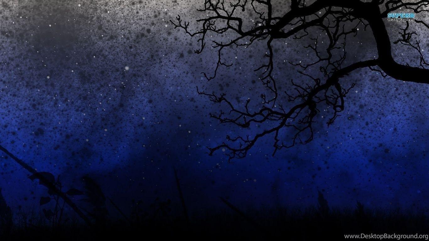 1366x768 Starry Night Sky Wallpaper Digital Art Wallpaper Desktop Background