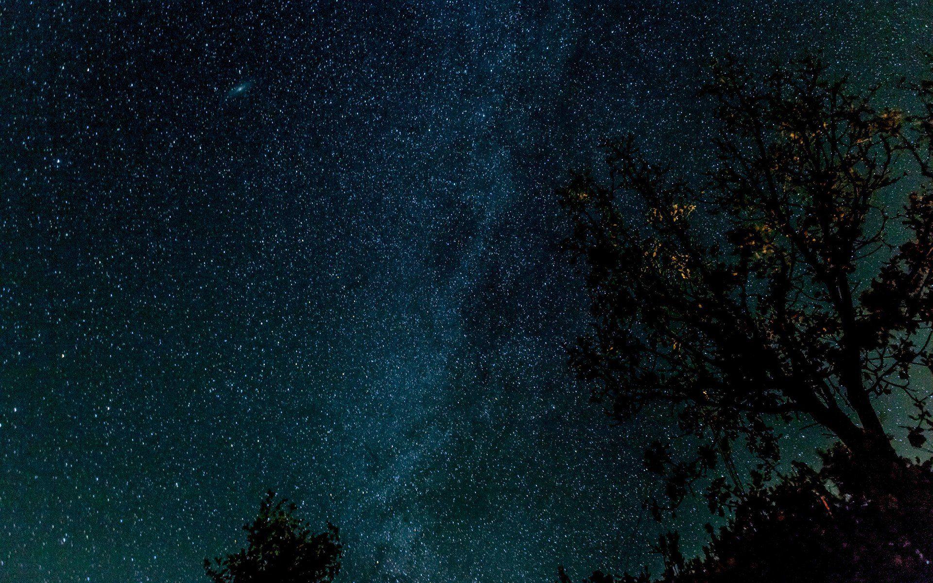 1920x1200 Starry Night Background