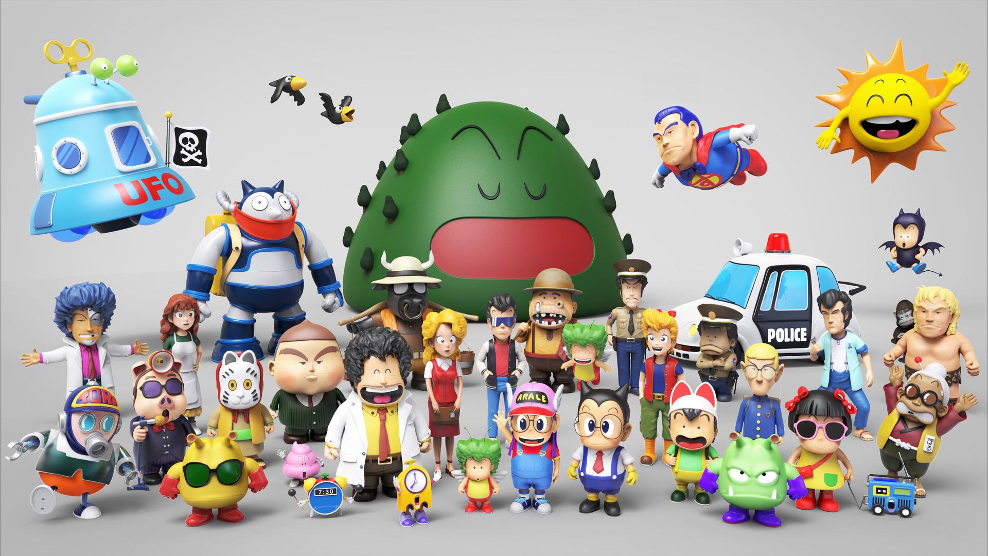 1920x1080 Dr. Slump Anime Serie