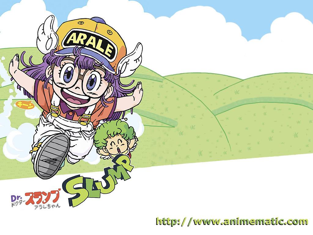 1024x768 WALLPAPER SFONDI DOWNLOAD ANIME MANGA SLUMP E ARALE ** Topmanga Fumetti, cartoni **