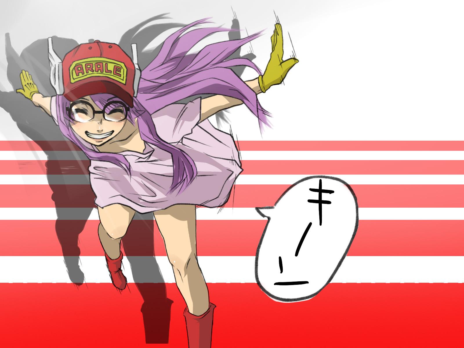 1600x1200 norimaki arale (dr. slump) drawn by ini_(ini_tw)