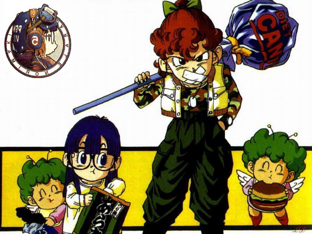 1024x768 Geneworld.net : Dr. Slump & Arale Chan