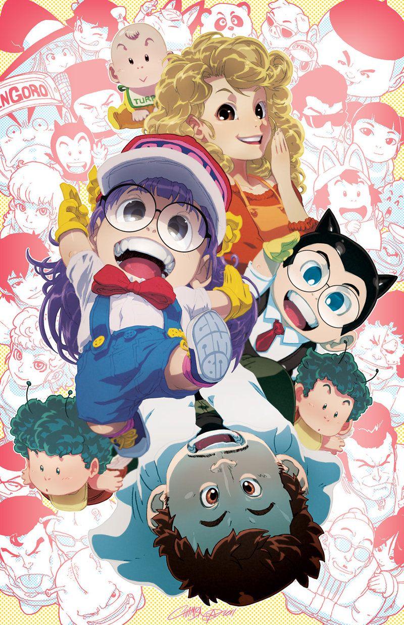 800x1236 dr slump. Anime, Akira manga, Geek art