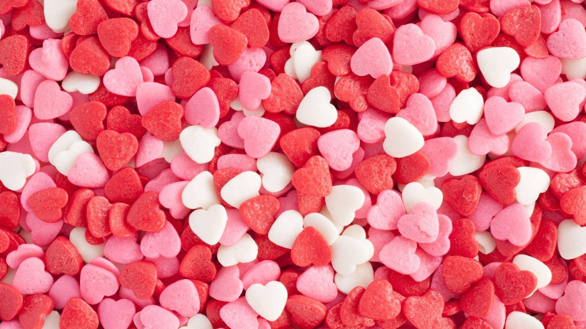 1920x1080 Download Aesthetic Heart Candies Wallpaper